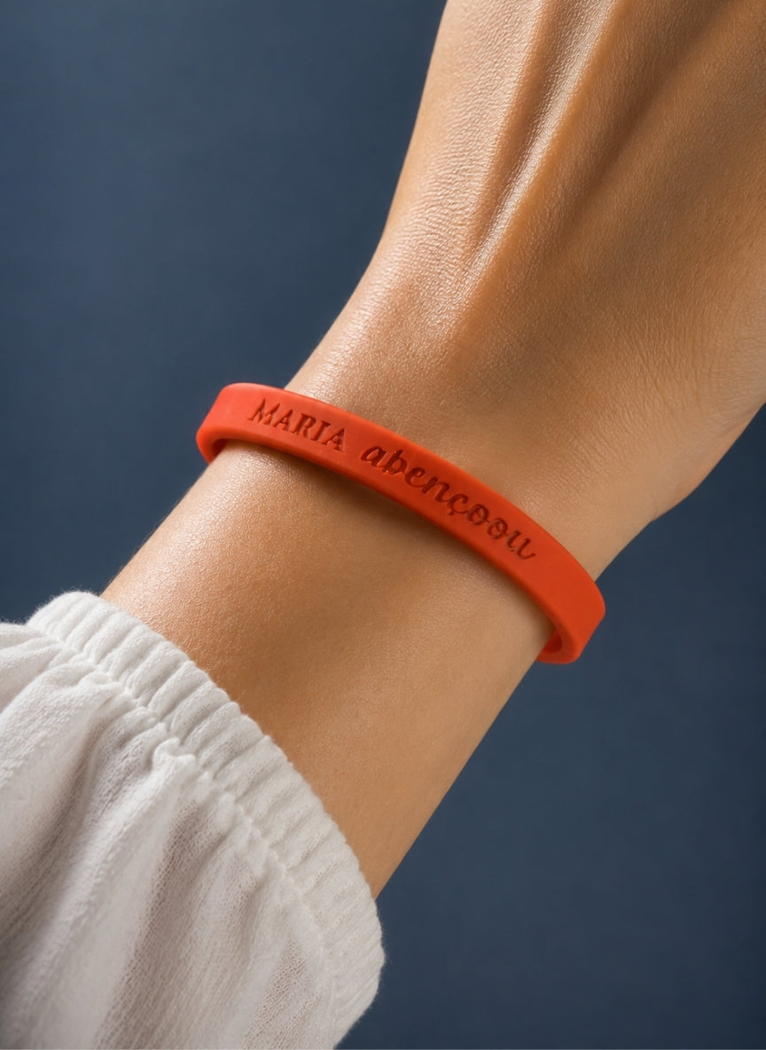 Prosperidade Pulseira de Silicone