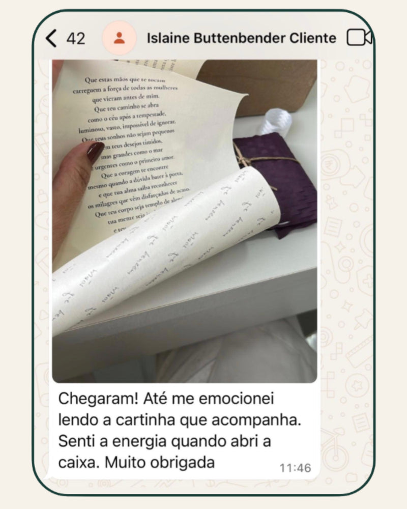 Mensagem de cliente