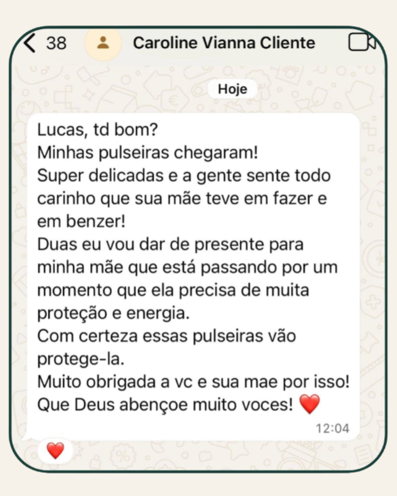 Mensagem de cliente
