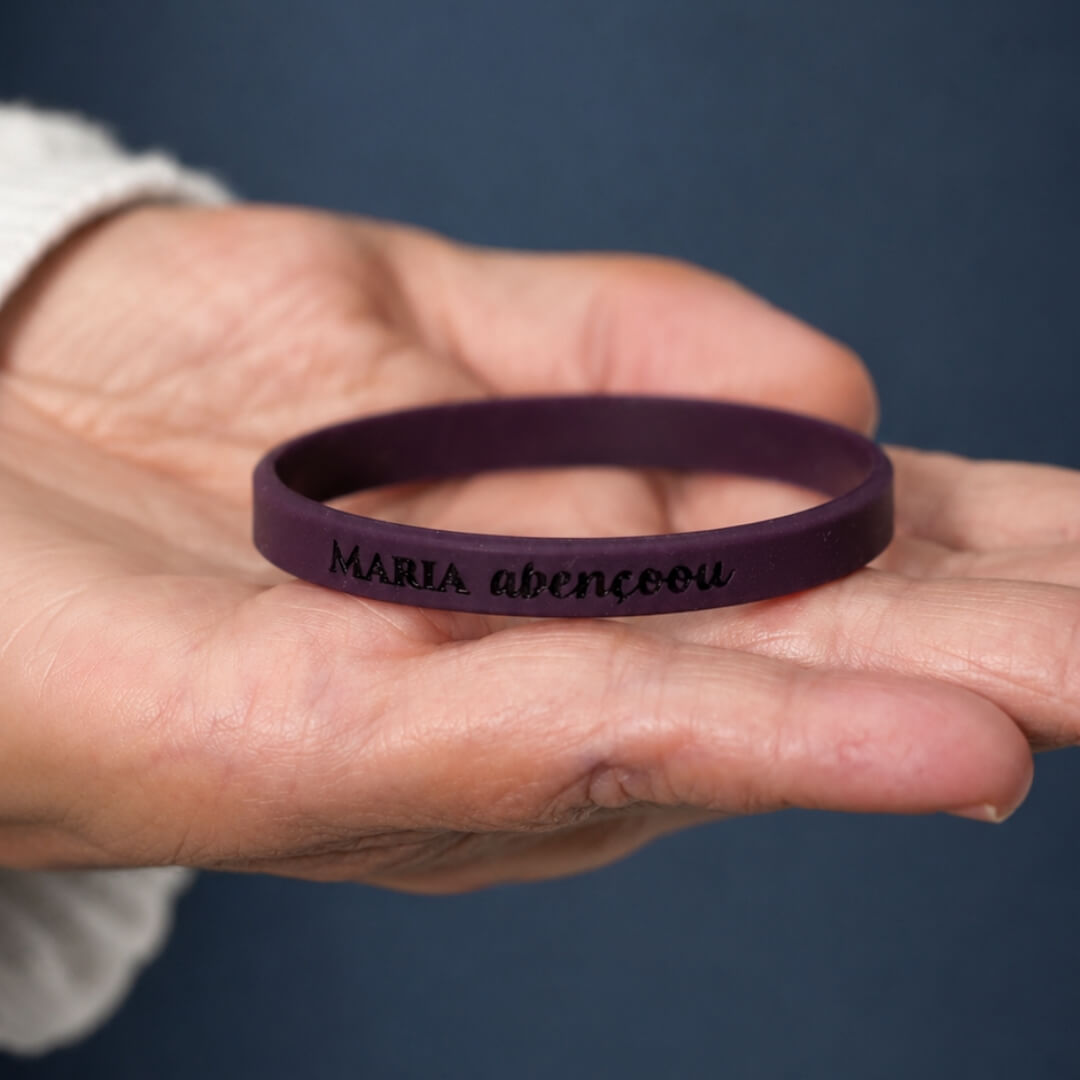 Duas Pulseiras Benzidas Maria Abençoou