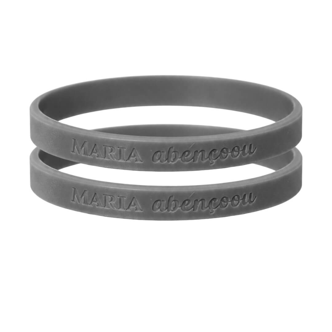 Duas Pulseiras Benzidas Maria Abençoou